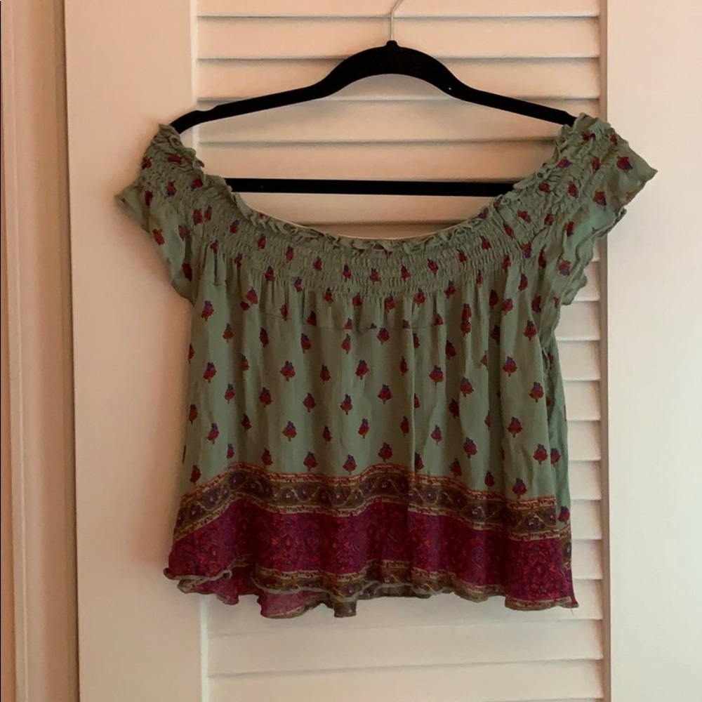 Off the shoulder Urban Outfitters top